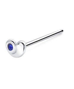 Silver Curved Nose Stud NSKA-1350